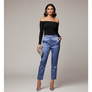 Banana Republic Satin Pants Womens 4 Work Office Party Cocktail Career Dressy